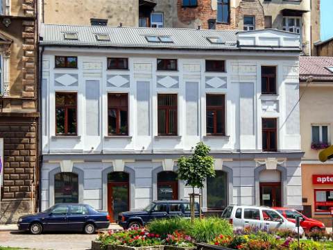 Renowacja elewacji kamienicy, ul. Mickiewicza 8, Bielsko-Biała